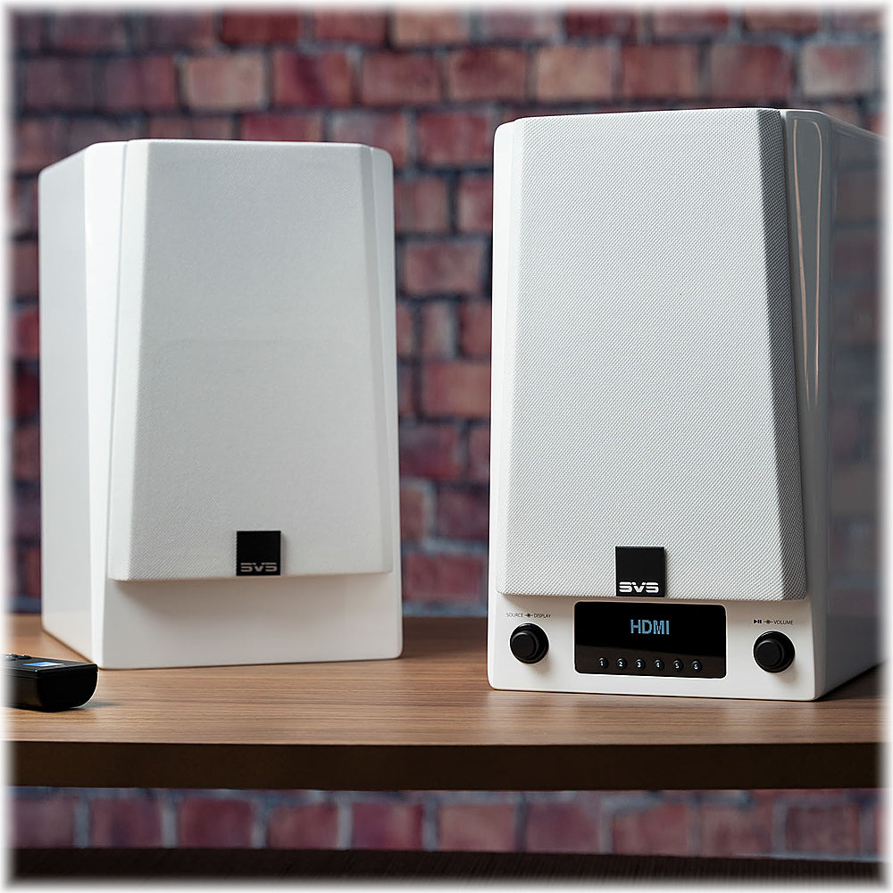 SVS - Prime Pro 200W 2.0-Ch. Hi-Res Wireless Speaker System - White_2