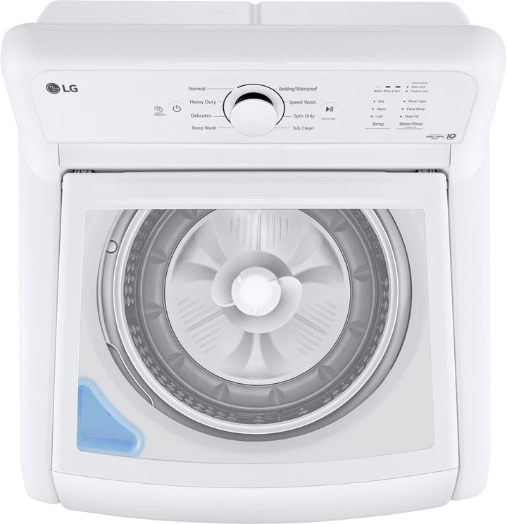 LG - 4.1 Cu. Ft. Smart Top Load Washer with SlamProof Glass Lid - White_16