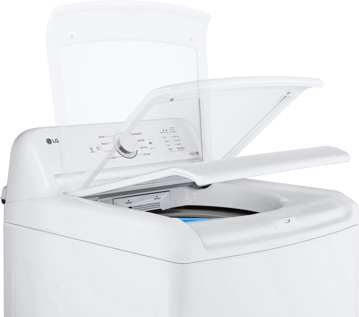 LG - 4.1 Cu. Ft. Smart Top Load Washer with SlamProof Glass Lid - White_13