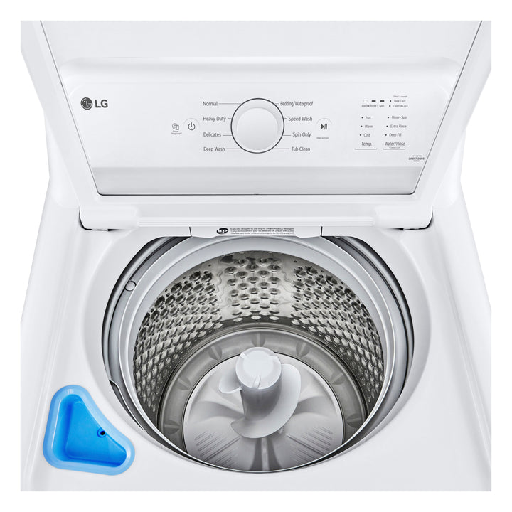 LG - 4.1 Cu. Ft. Smart Top Load Washer with SlamProof Glass Lid - White_11