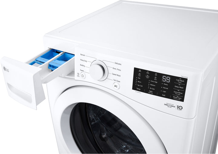 LG - 5.0 Cu. Ft. High-Efficiency Smart Front Load Washer with 6Motion Technology - White_14