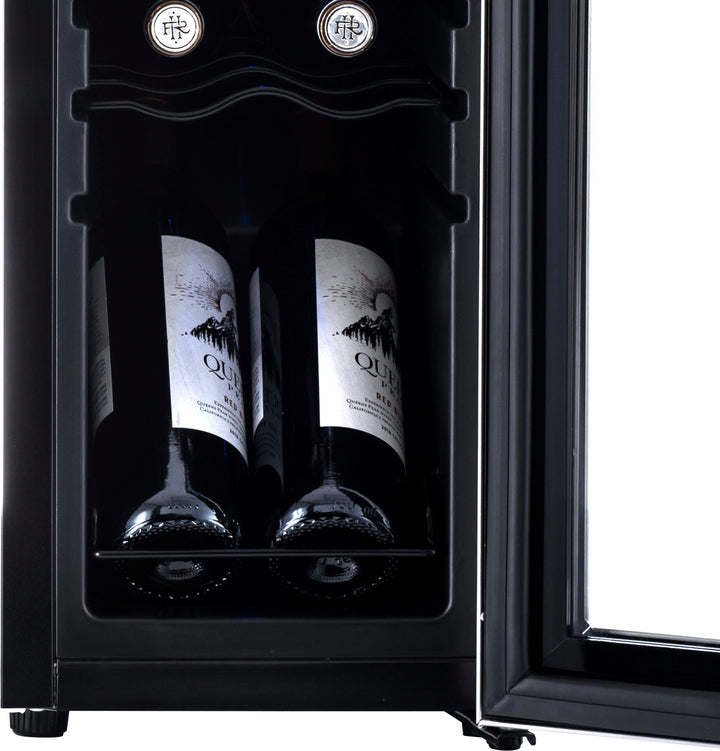 NewAir - 12-Bottle Wine Cooler with Compressor Cooling - Stainless steel_6
