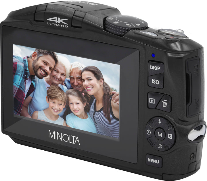 Konica Minolta - MND50 4K Video 48.0 Megapixel Digitial Camera - Black_6