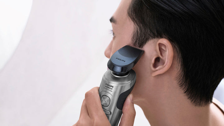 Philips Norelco S9000 Prestige Rechargeable Wet & Dry Shaver with Precision Trimmer and Premium Case, SP9841/84 - Light Brushed Chrome_9