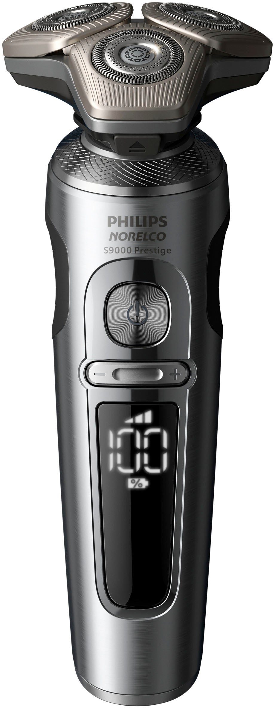 Philips Norelco S9000 Prestige Rechargeable Wet & Dry Shaver with Precision Trimmer and Premium Case, SP9841/84 - Light Brushed Chrome_4