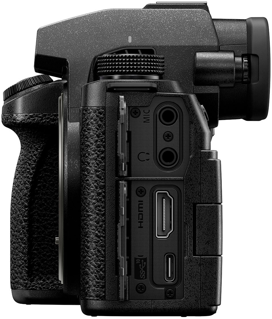 Panasonic - LUMIX S5IIX Mirrorless Camera with 20-60mm F3.5-5.6 L Mount Lens - Black_5