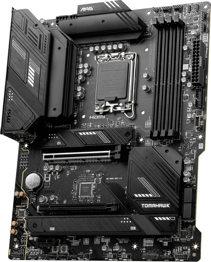 MSI - MAG B760 TOMAHAWK WIFI DDR4 (Socket LGA 1700) USB 3.2 Intel Motherboard - Black_3