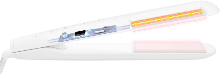 T3 - SinglePass StyleMax Professional 1" Flat Iron - White & Rose Gold_7