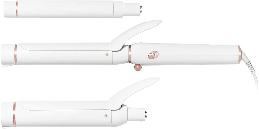 T3 - Switch Kit Wave Trio Interchangeable Curling Iron - White & Rose Gold_0