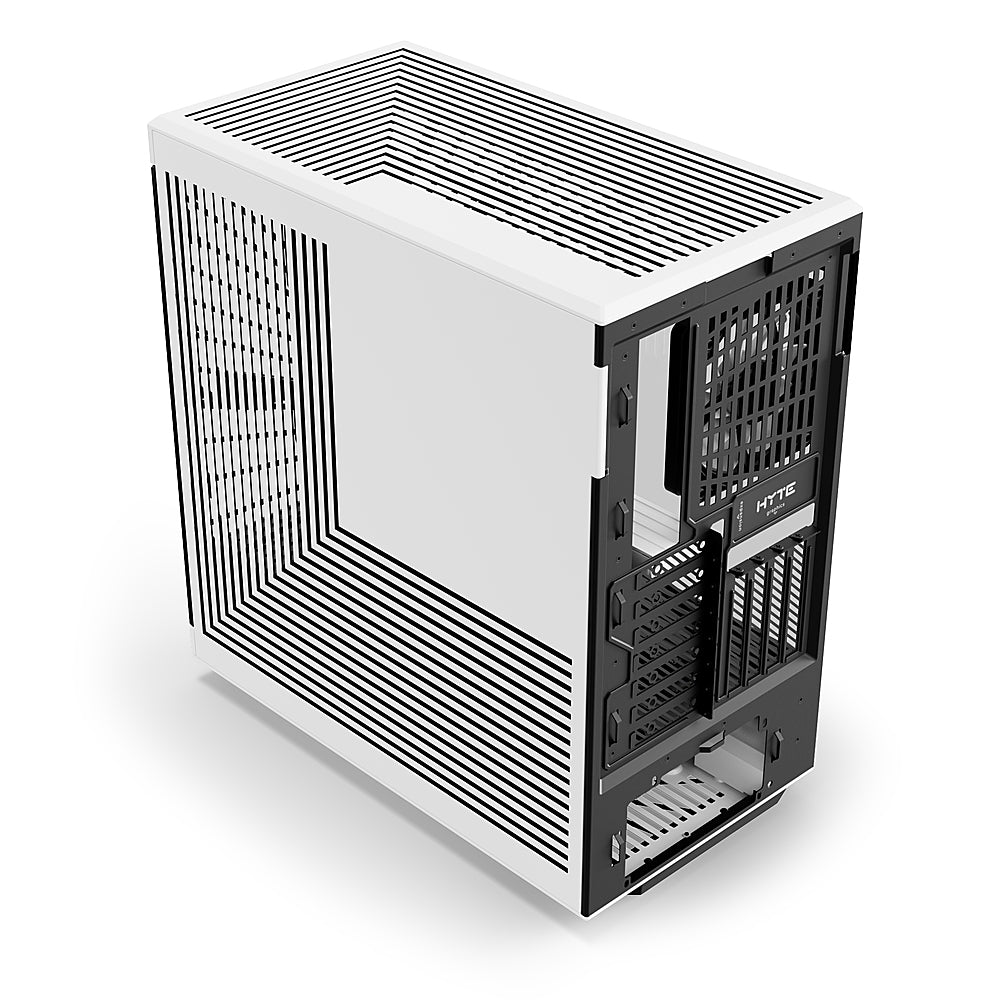 HYTE - Y40 ATX Mid-Tower Case with PCIe 4.0 Riser Cable - White_4