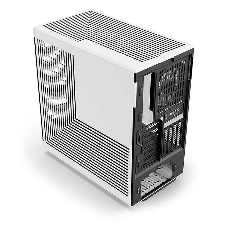 HYTE - Y40 ATX Mid-Tower Case with PCIe 4.0 Riser Cable - White_4