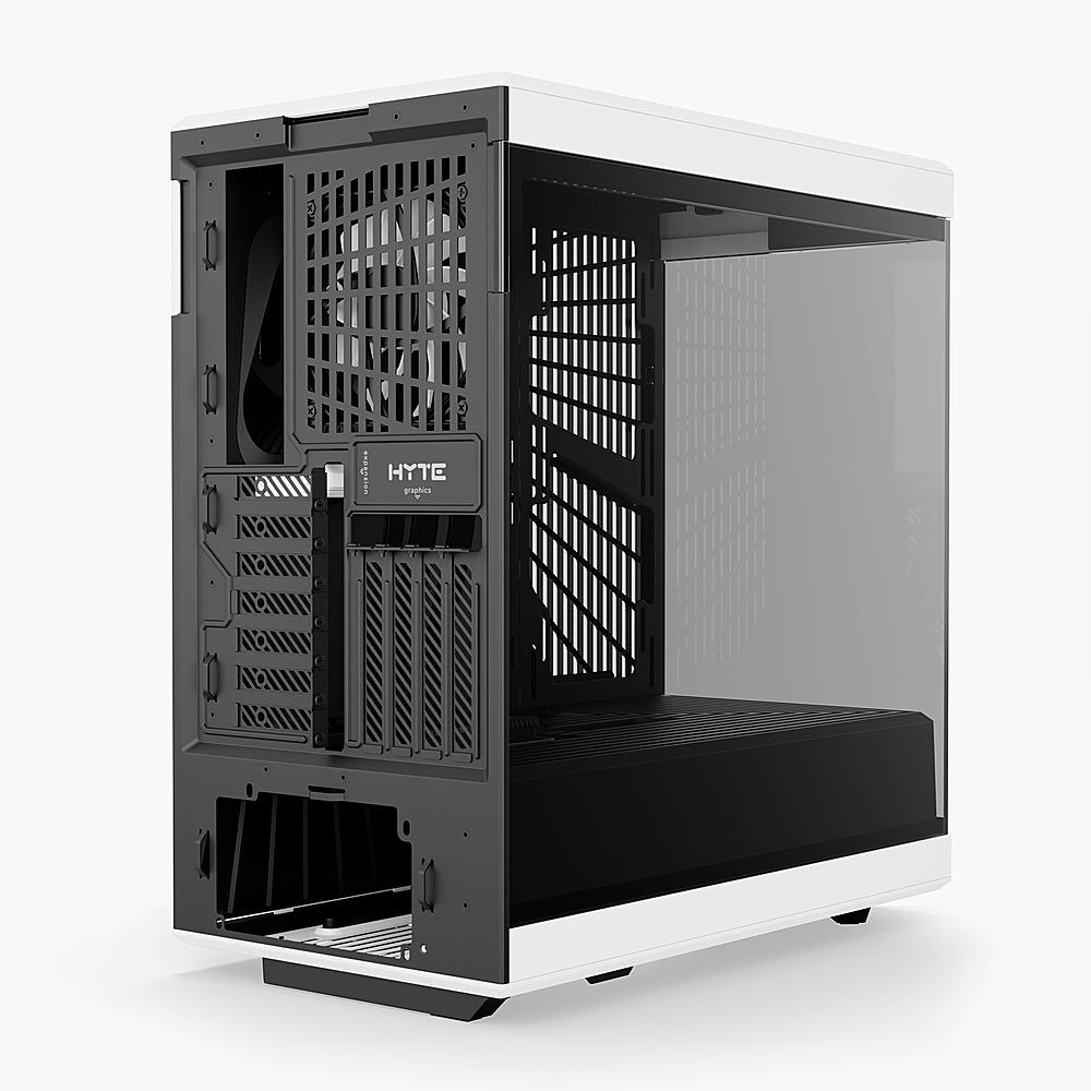 HYTE - Y40 ATX Mid-Tower Case with PCIe 4.0 Riser Cable - White_3