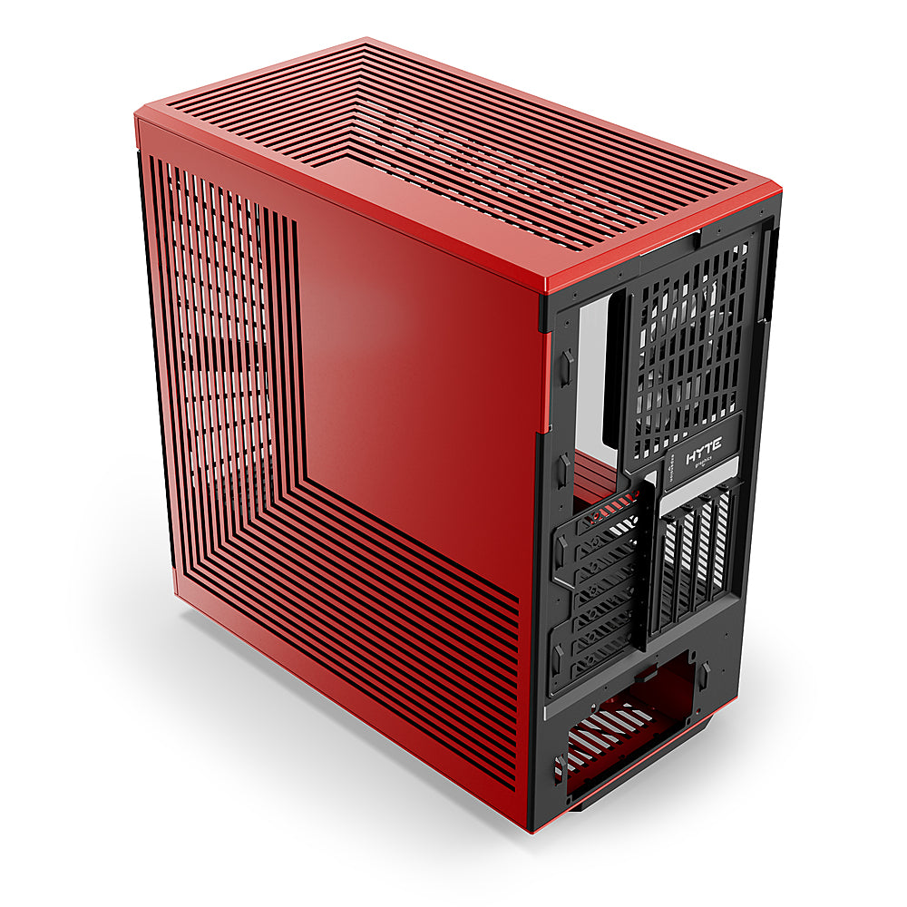 HYTE - Y40 ATX Mid-Tower Case with PCIe 4.0 Riser Cable - Red_4