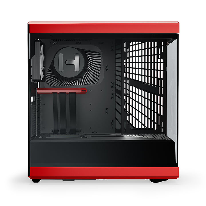 HYTE - Y40 ATX Mid-Tower Case with PCIe 4.0 Riser Cable - Red_3