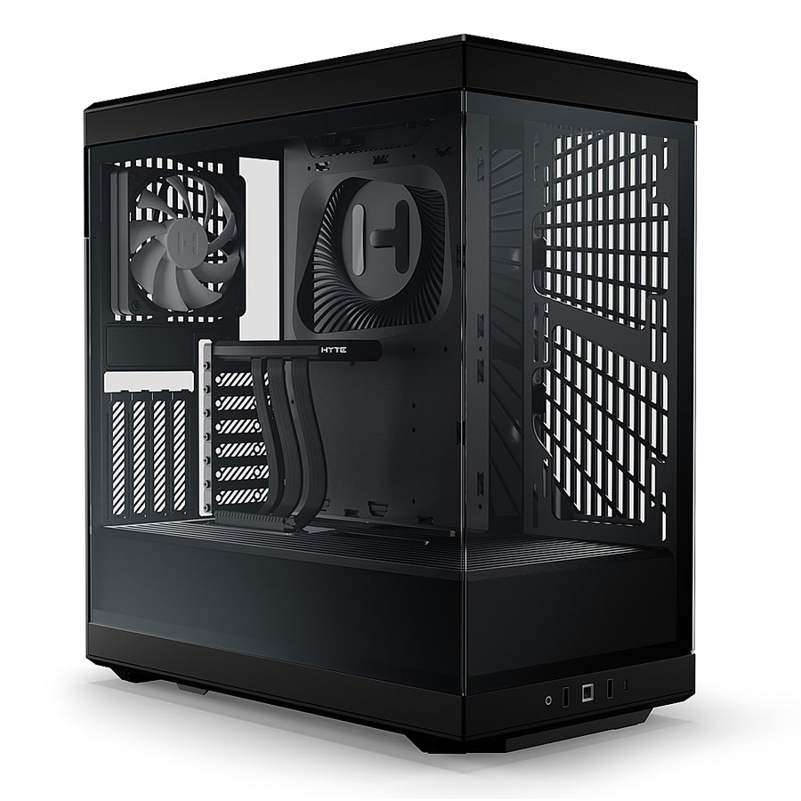 HYTE - Y40 ATX Mid-Tower Case with PCIe 4.0 Riser Cable - Black_0