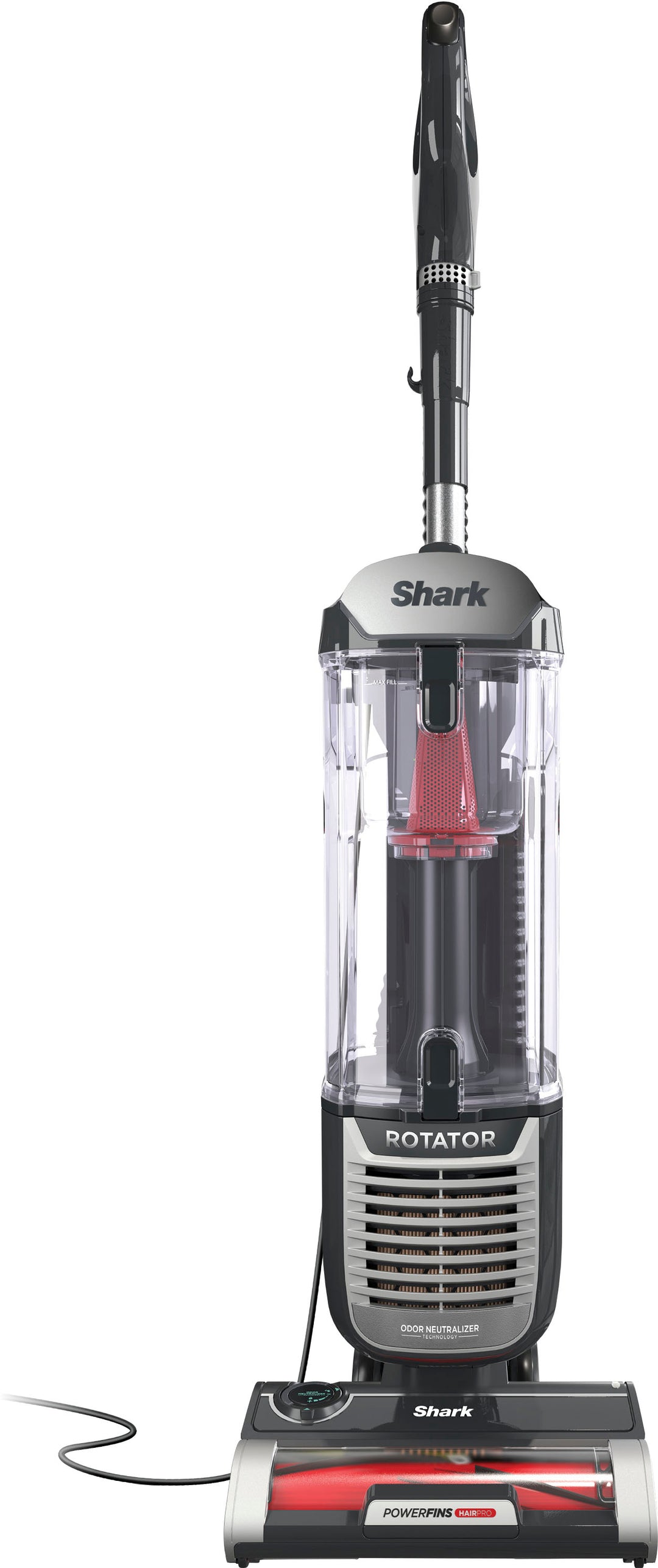 Shark Rotator with PowerFins HairPro and Odor Neutralizer Technology Upright Vacuum - Charcoal_0