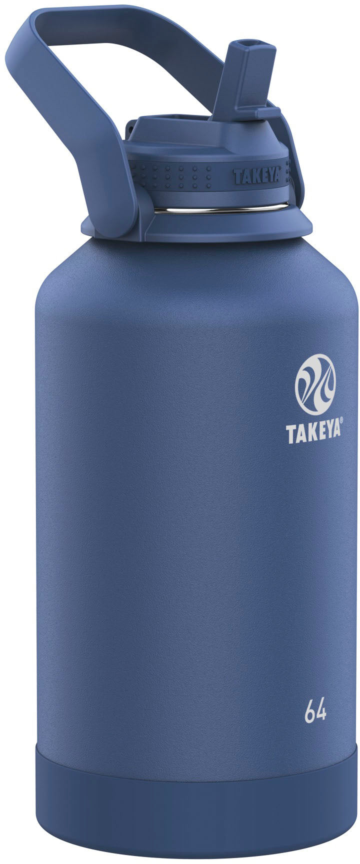 Takeya - Actives 64oz Wide Handle Straw Bottle - Midnight_0