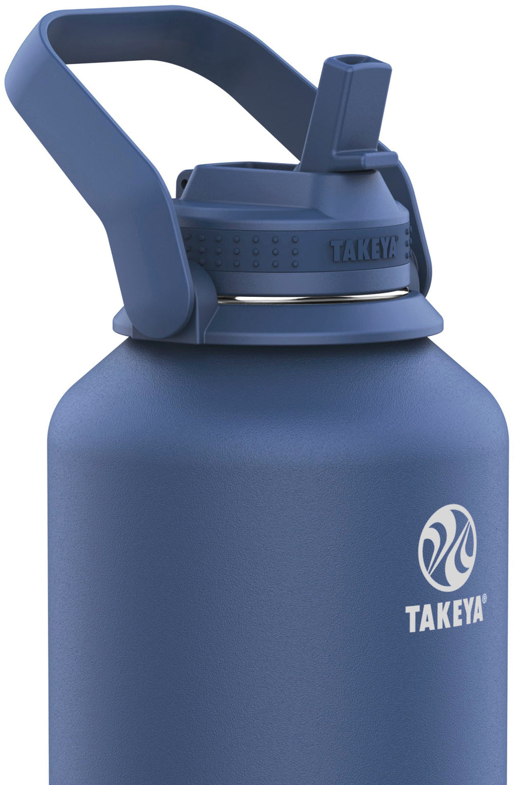 Takeya - Actives 64oz Wide Handle Straw Bottle - Midnight_1
