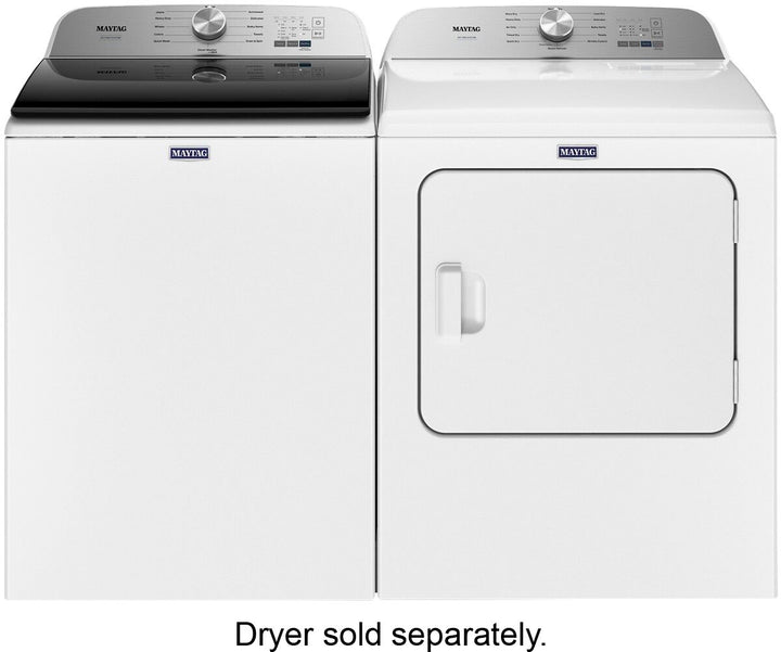 Maytag - 4.7 Cu. Ft. High Efficiency Top Load Washer with Pet Pro System - White_12