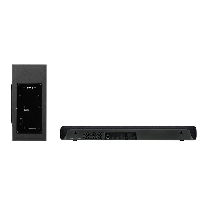 Yamaha - 2.1-Channel Indoor Compact Bluetooth Sound Bar with Wireless Subwoofer - Black_3