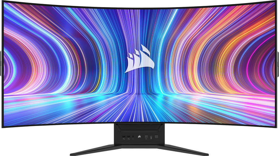 CORSAIR - Xeneon Flex 45” OLED Bendable QHD 240Hz 0.03ms FreeSync and G-SYNC Compatible Monitor with HDR10 (HDMI, DisplayPort) - Black_0