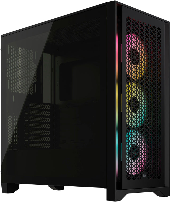 CORSAIR - iCUE 4000D RGB AIRFLOW ATX Mid-Tower Case - Black_12