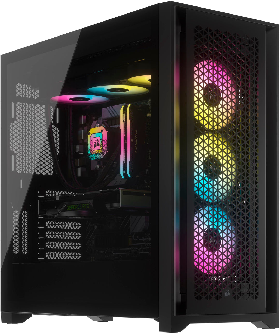 CORSAIR - iCUE 5000D RGB AIRFLOW ATX Mid-Tower Case - Black_11