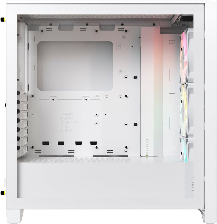CORSAIR - iCUE 4000D RGB AIRFLOW ATX Mid-Tower Case - True White_11