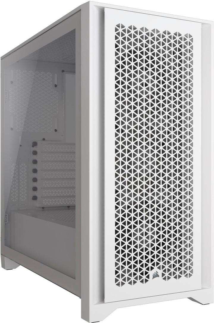 CORSAIR - iCUE 4000D RGB AIRFLOW ATX Mid-Tower Case - True White_2