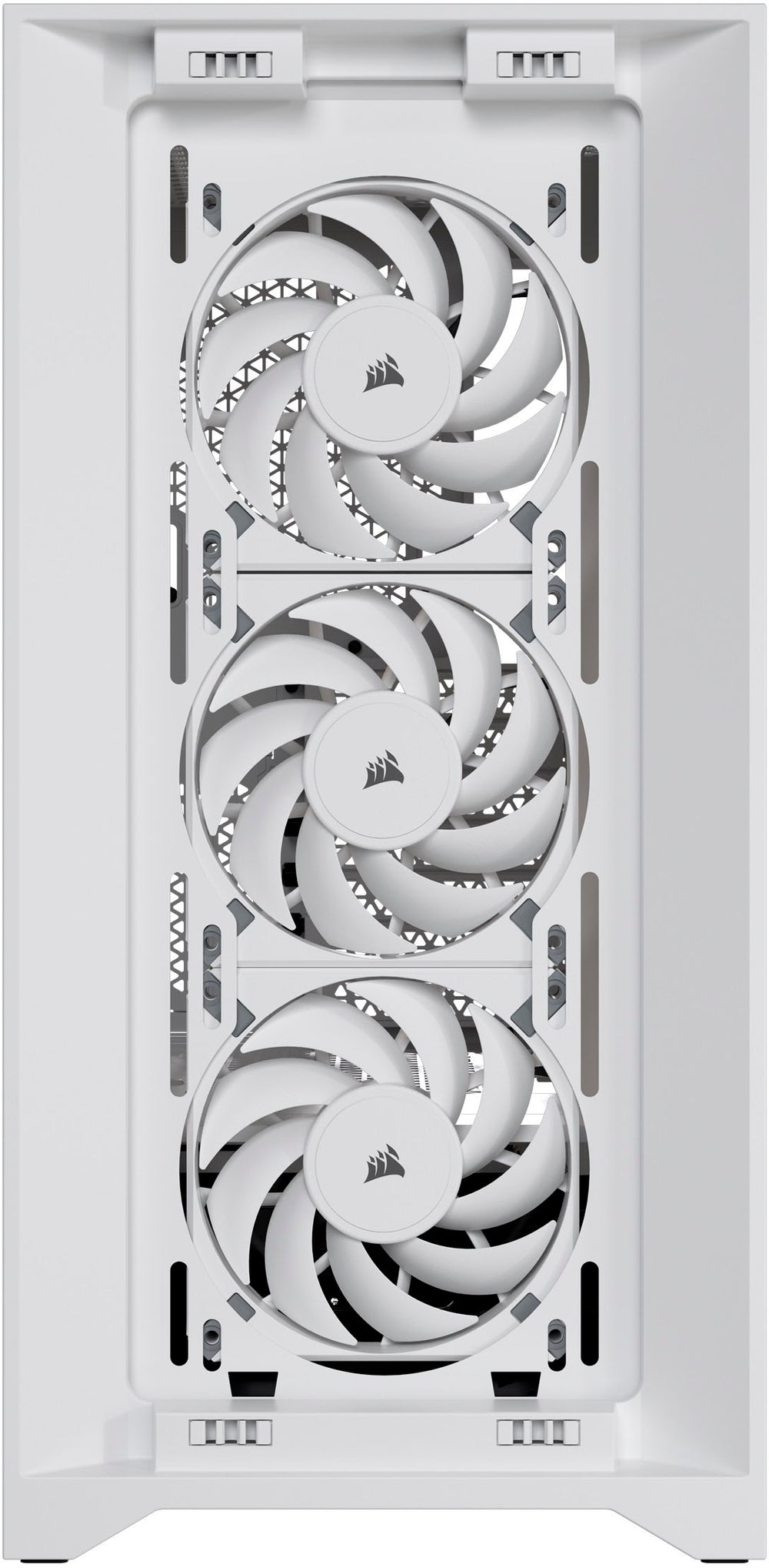 CORSAIR - iCUE 4000D RGB AIRFLOW ATX Mid-Tower Case - True White_1