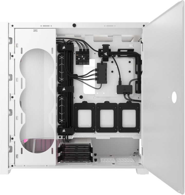 CORSAIR - iCUE 5000D RGB AIRFLOW ATX Mid-Tower Case - True White_8