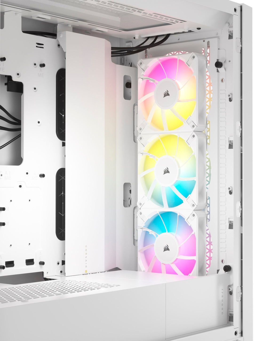 CORSAIR - iCUE 5000D RGB AIRFLOW ATX Mid-Tower Case - True White_3