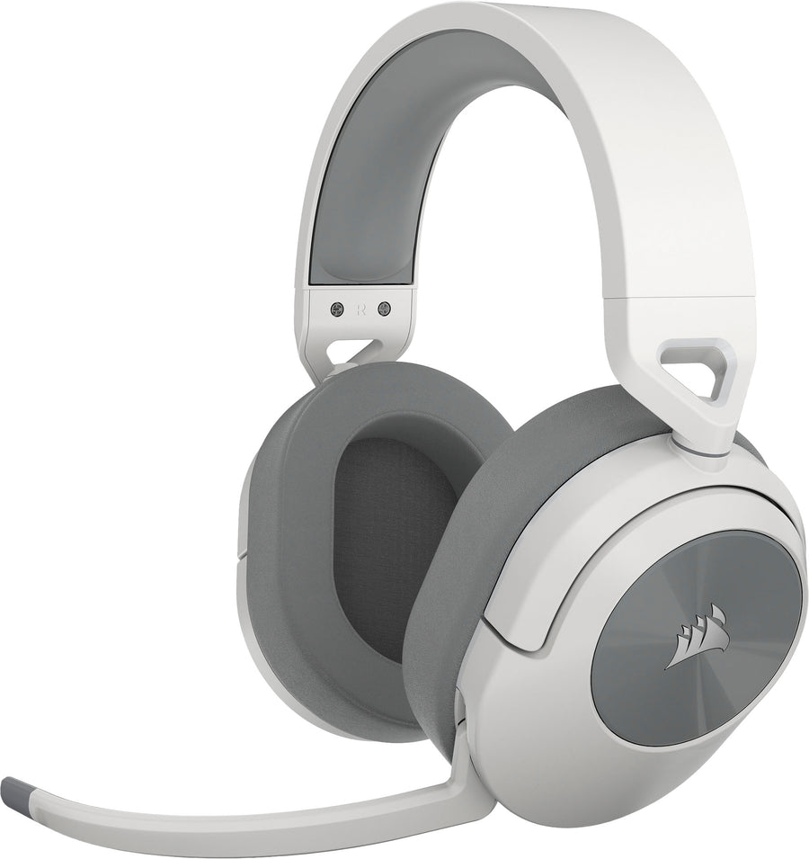 CORSAIR - HS Series HS55 Wireless Dolby Audio 7.1 Surround Gaming Headset for PC, PS5, with Bluetooth - White_0