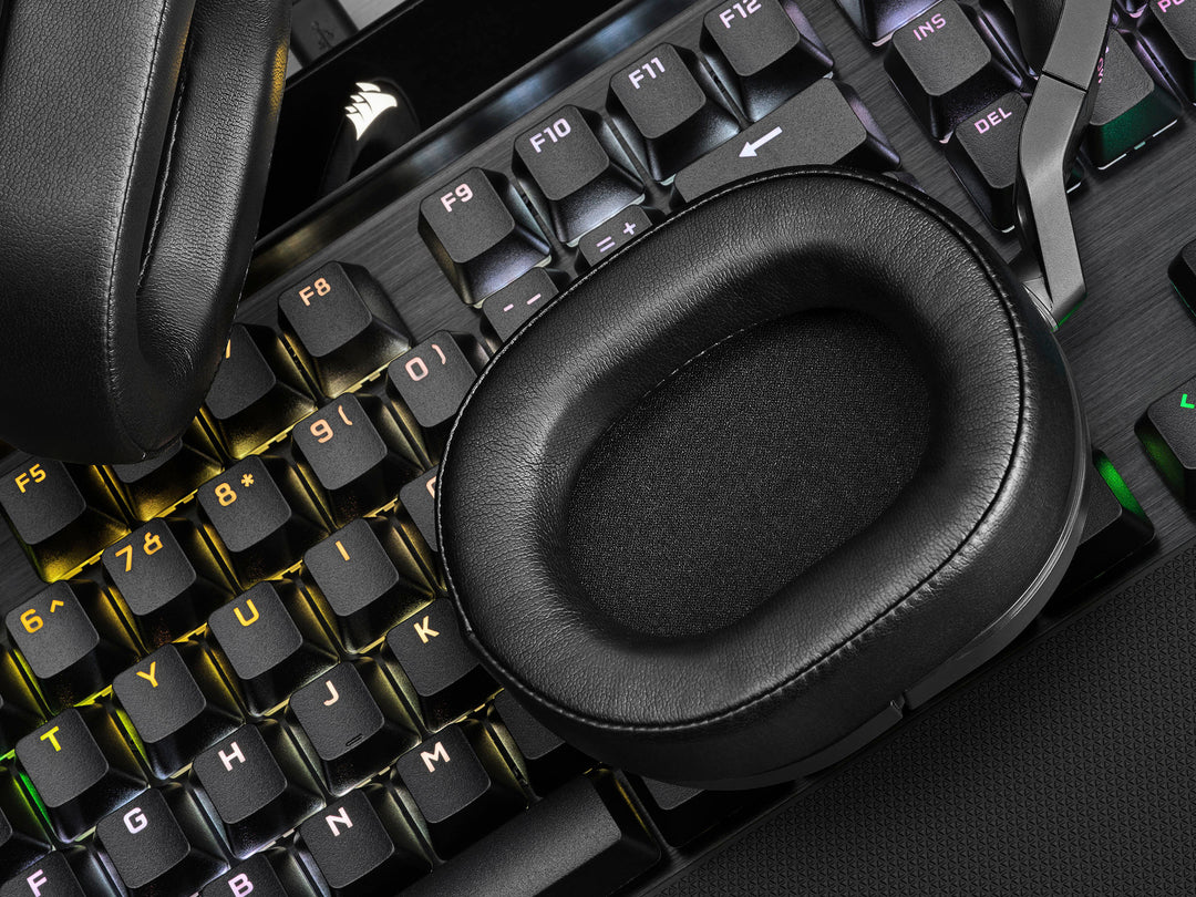 CORSAIR - HS Series HS55 Wireless Dolby Audio 7.1 Surround Gaming Headset for PC, PS5, with Bluetooth - Carbon_5