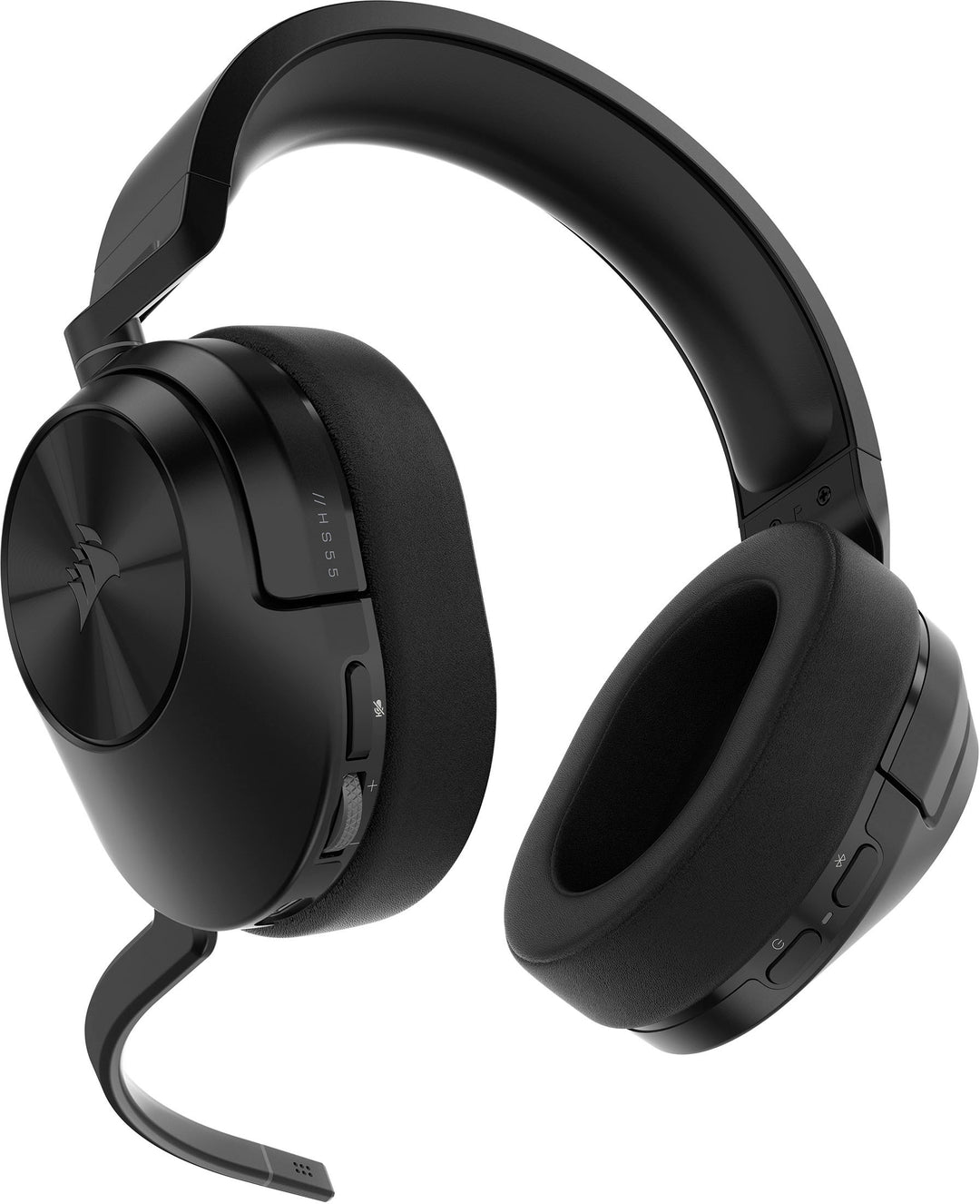 CORSAIR - HS Series HS55 Wireless Dolby Audio 7.1 Surround Gaming Headset for PC, PS5, with Bluetooth - Carbon_2