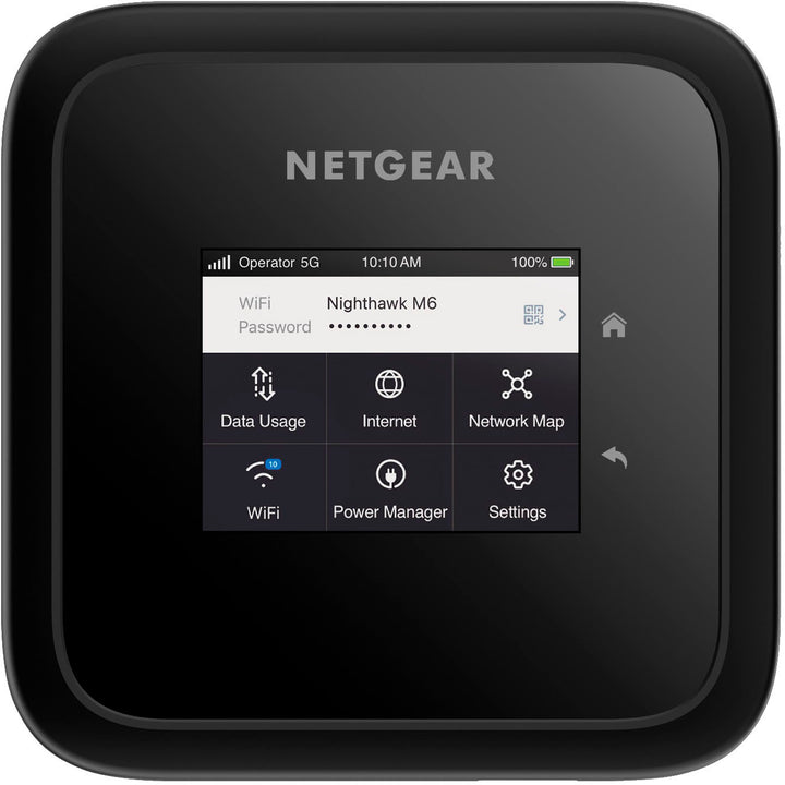 NETGEAR - Nighthawk M6 5G WiFi 6 Hotspot - Black (Unlocked)_0