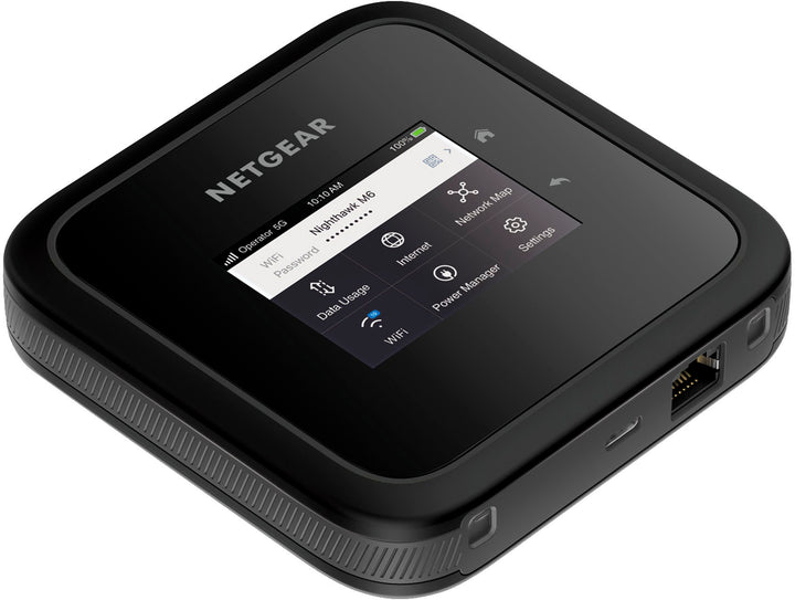 NETGEAR - Nighthawk M6 5G WiFi 6 Hotspot - Black (Unlocked)_1