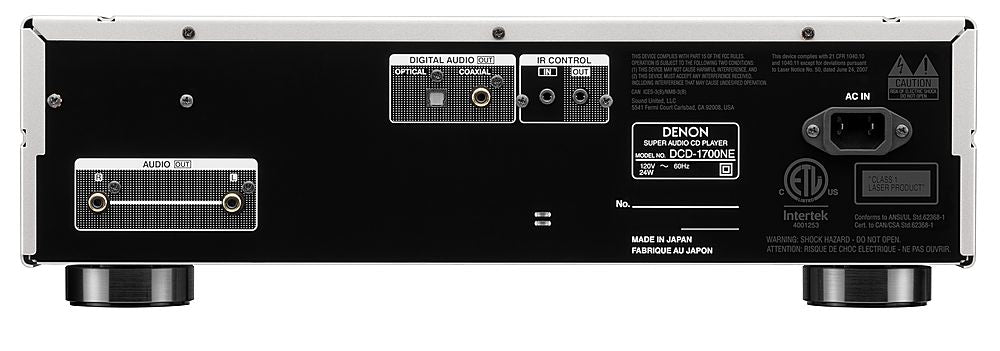 Denon - DCD-1700NE CD/SACD Player - Silver_3