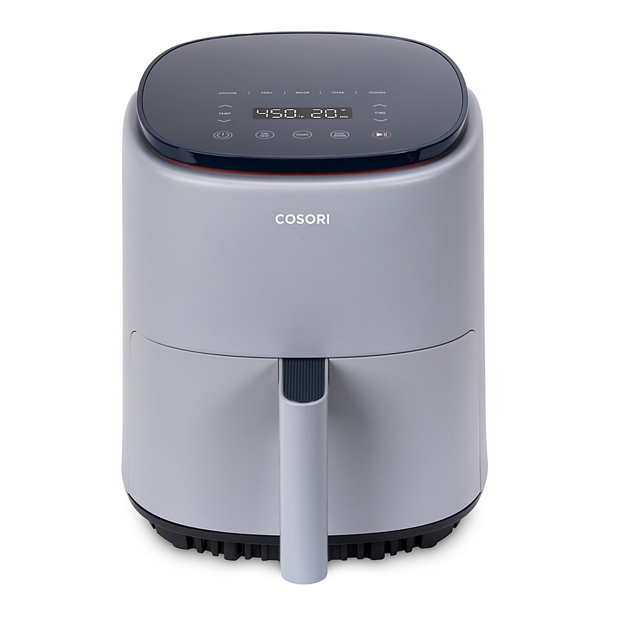 Cosori - Lite 4.0 qt Smart Air Fryer - Light Gray_0