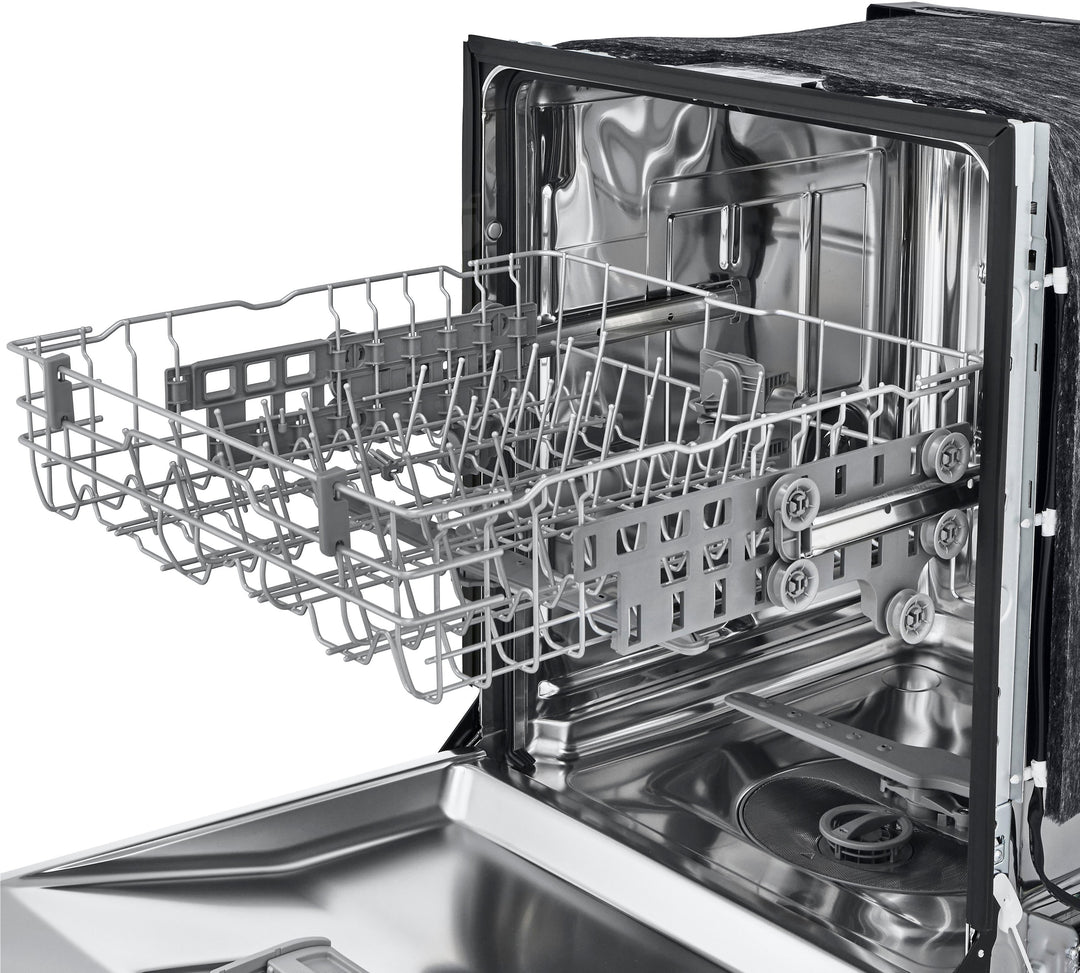 LG - 24" Front Control Built-In Stainless Steel Tub Dishwasher with SenseClean and 52 dBA - Stainless Steel Look_8