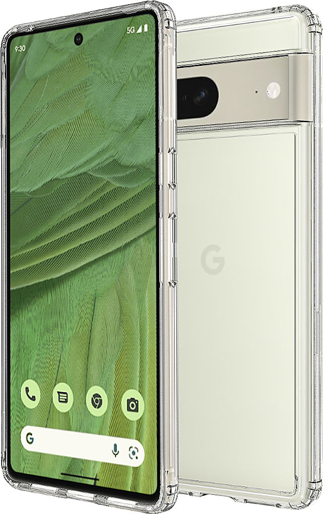 SaharaCase - Hybrid-Flex Hard Shell Case for Google Pixel 7 - Clear_4