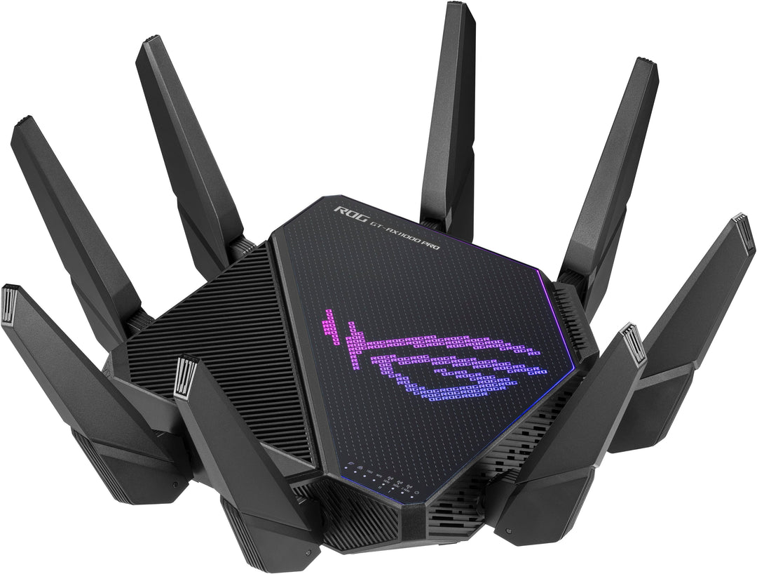 ASUS - ROG Rapture GT-AX11000 Pro Tri-band WiFi 6  Gaming Router, 2.5G Port_0
