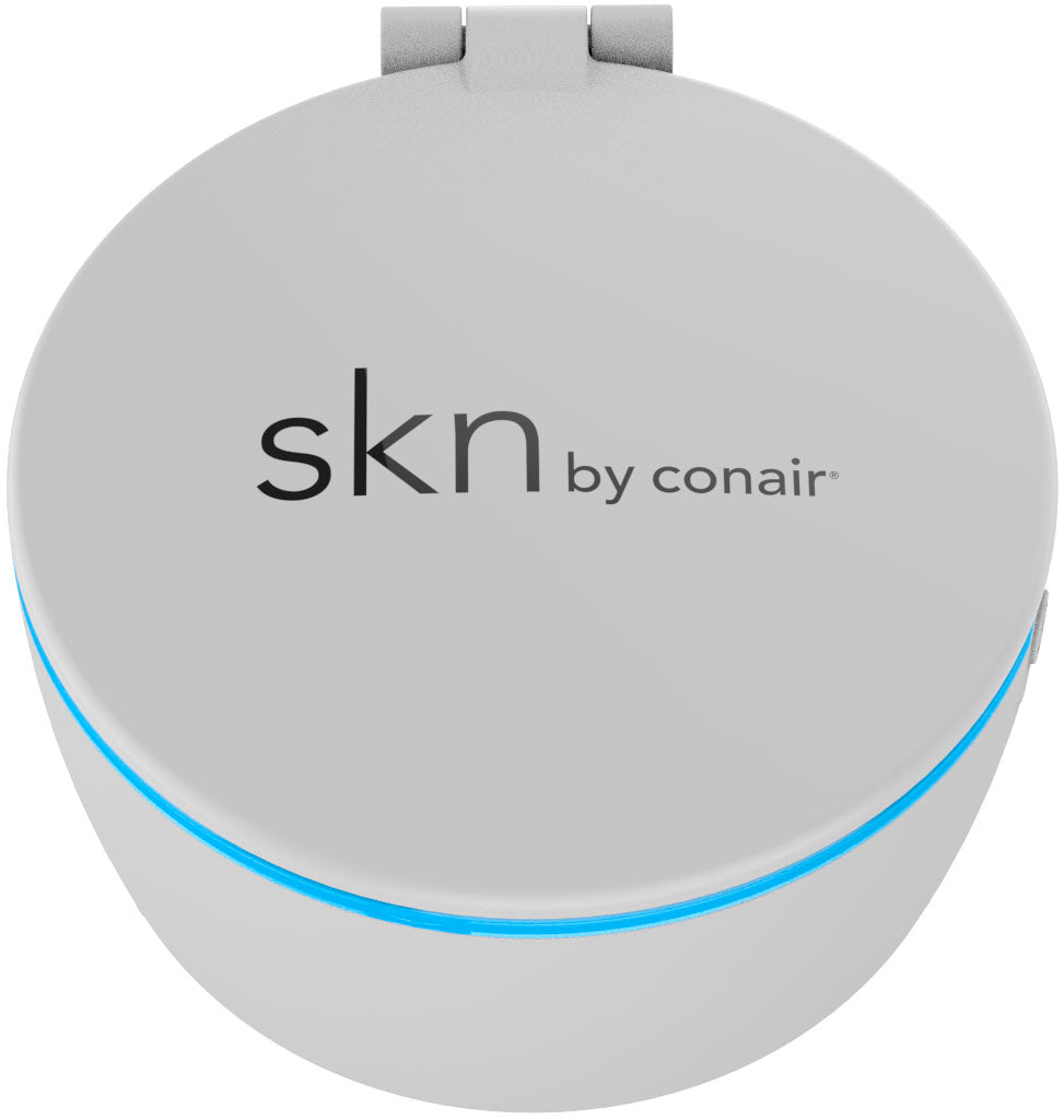 SKN by Conair Cool Beanz Rechargeable Cooling Under Eye Pads - White/Blue_2