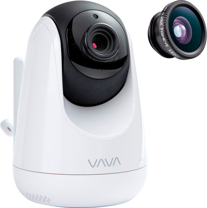 VAVA - Baby Monitor Add-on Bluetooth Camera with 720P HD Video and Precision Autofocus - White_1