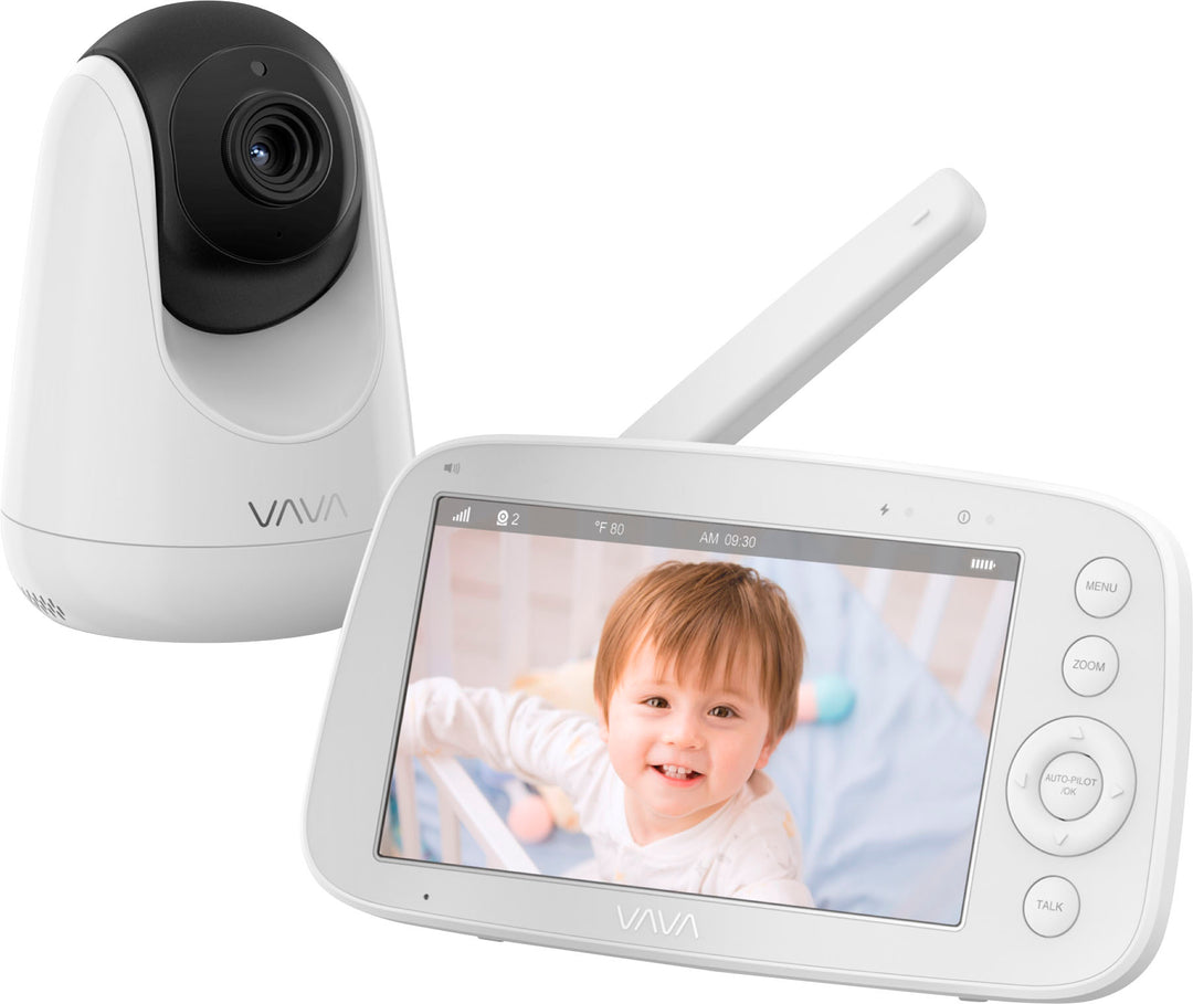 VAVA - Baby Monitor Add-on Bluetooth Camera with 720P HD Video and Precision Autofocus - White_3