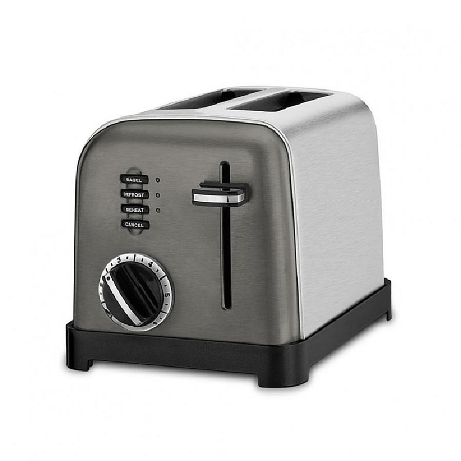 Cuisinart - 2 Slice Metal Classic Toasater - Black/Stainless_0