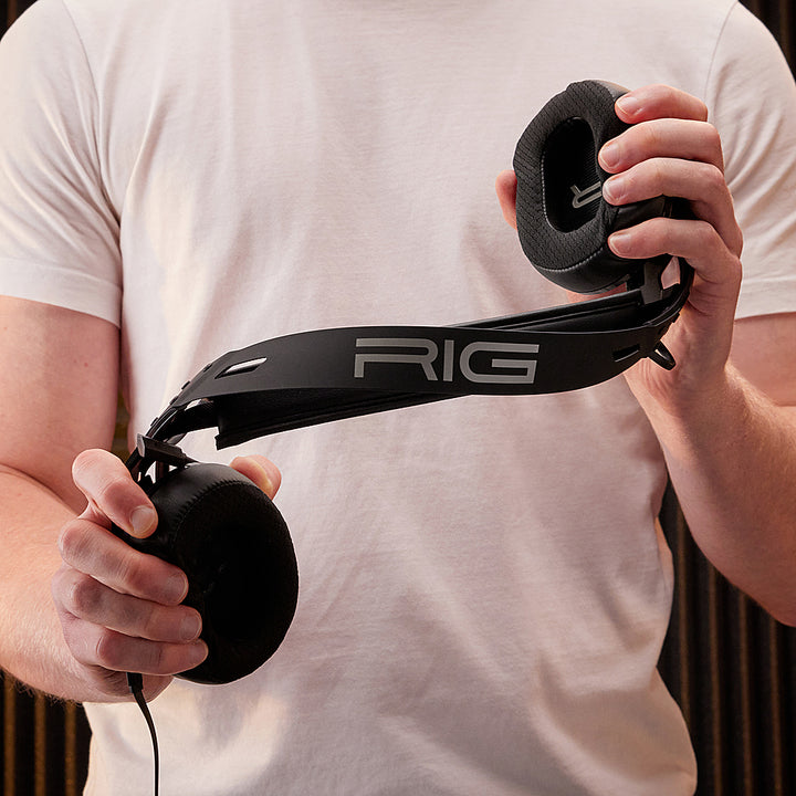 RIG - 500 Pro HS Wired Gen 2 Gaming Headset for PlayStation Black - Black_5