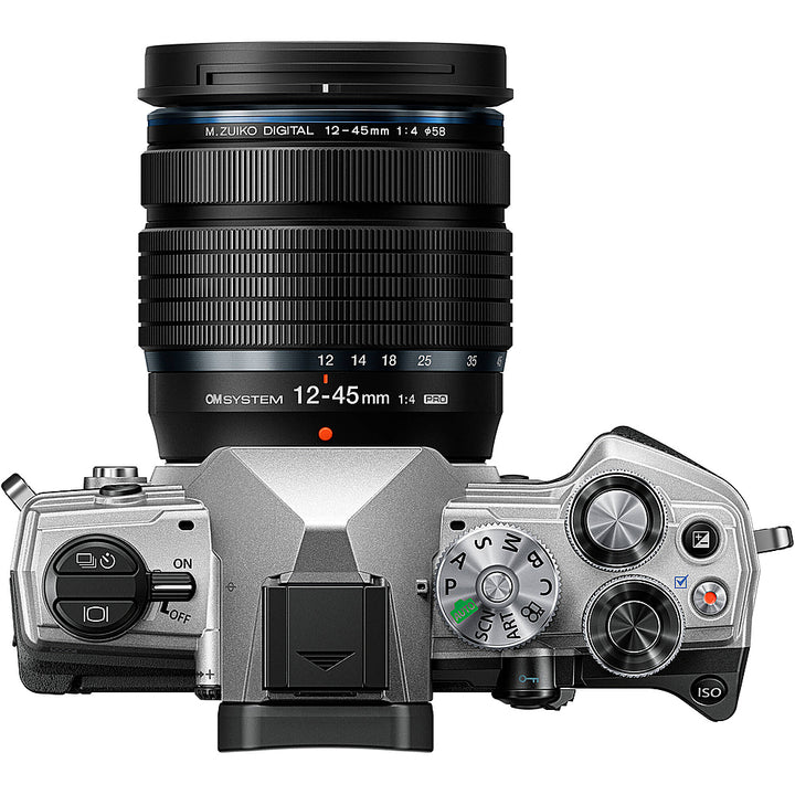 Olympus - OM5 Mirrorless Camera with 3.8x Digital Zoom Lens_4