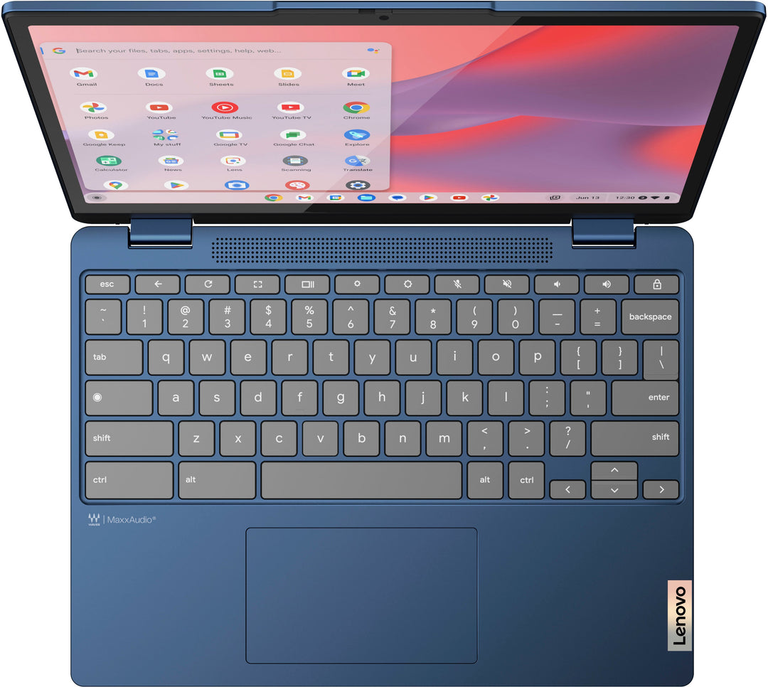 Lenovo - Flex 3i 12.2" WUXGA Touch-Screen Chromebook Laptop - Intel N100 with 4GB Memory - 64GB eMMC - Abyss Blue_14