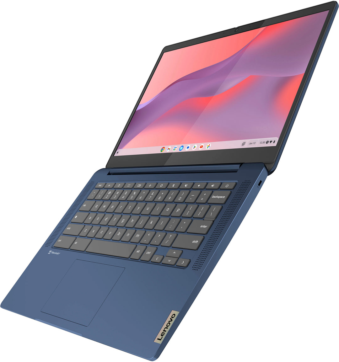 Lenovo - Slim 3 Chromebook 14" FHD Touch-Screen Laptop - MediaTek Kompanio 520 - 4GB Memory - 64GB eMMC - Abyss Blue_15